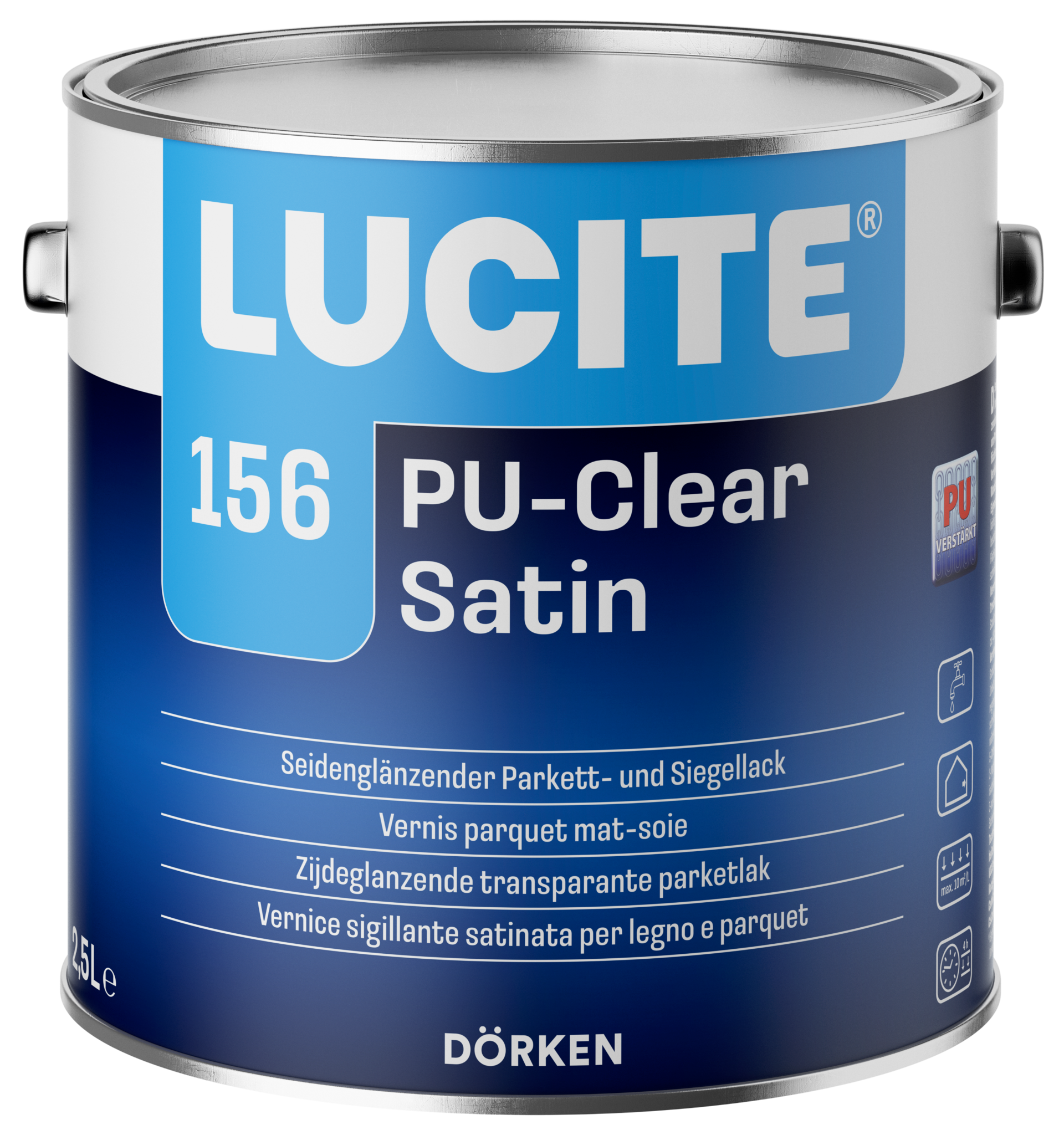 LUCITE® 156 PU-Clear Satin